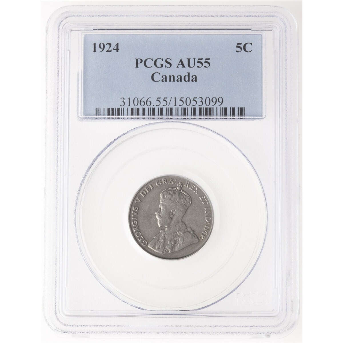 5 cent 1924  PCGS AU-55