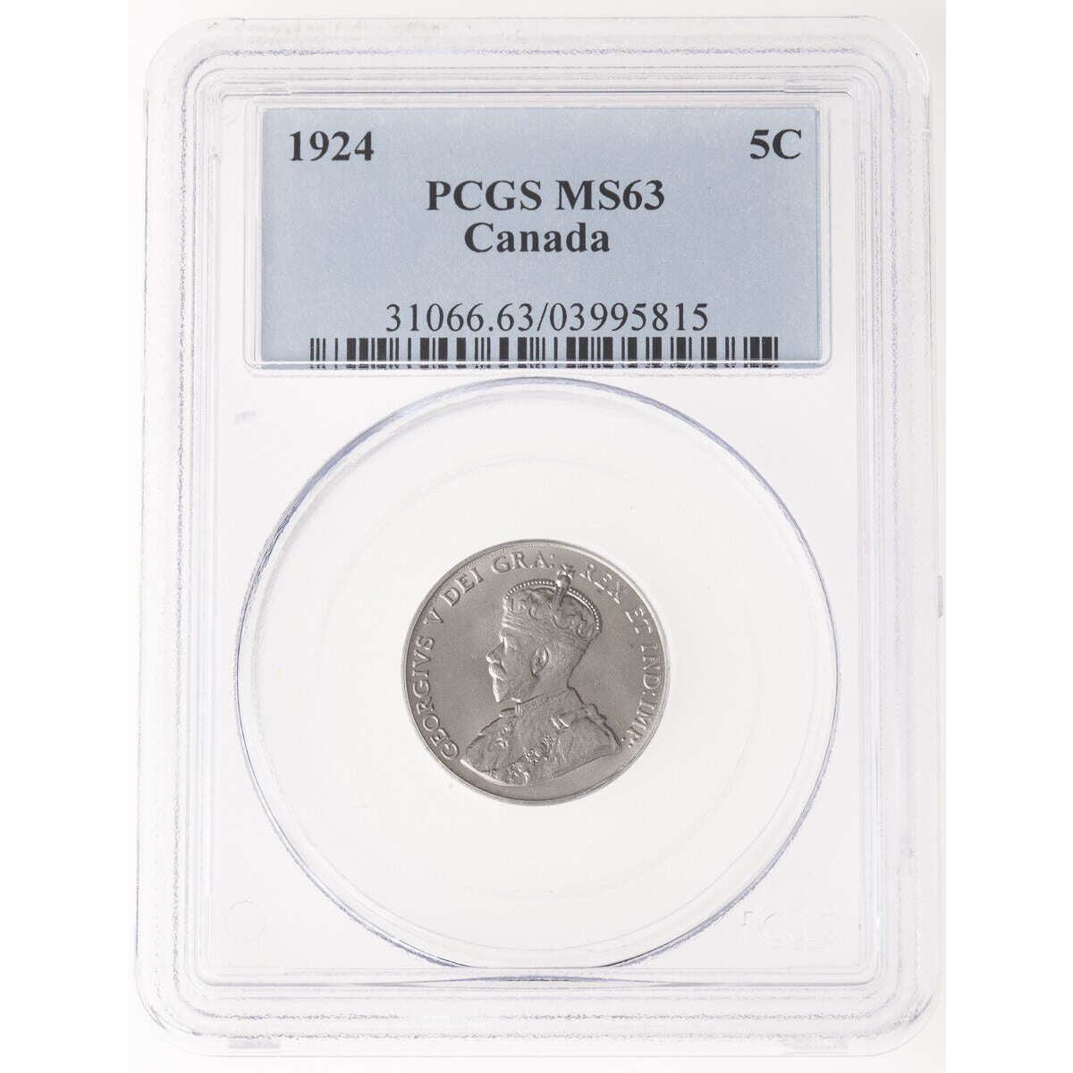 5 cent 1924  PCGS MS-63