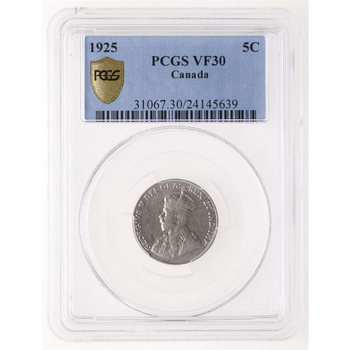 5 cent 1925  PCGS VF-30