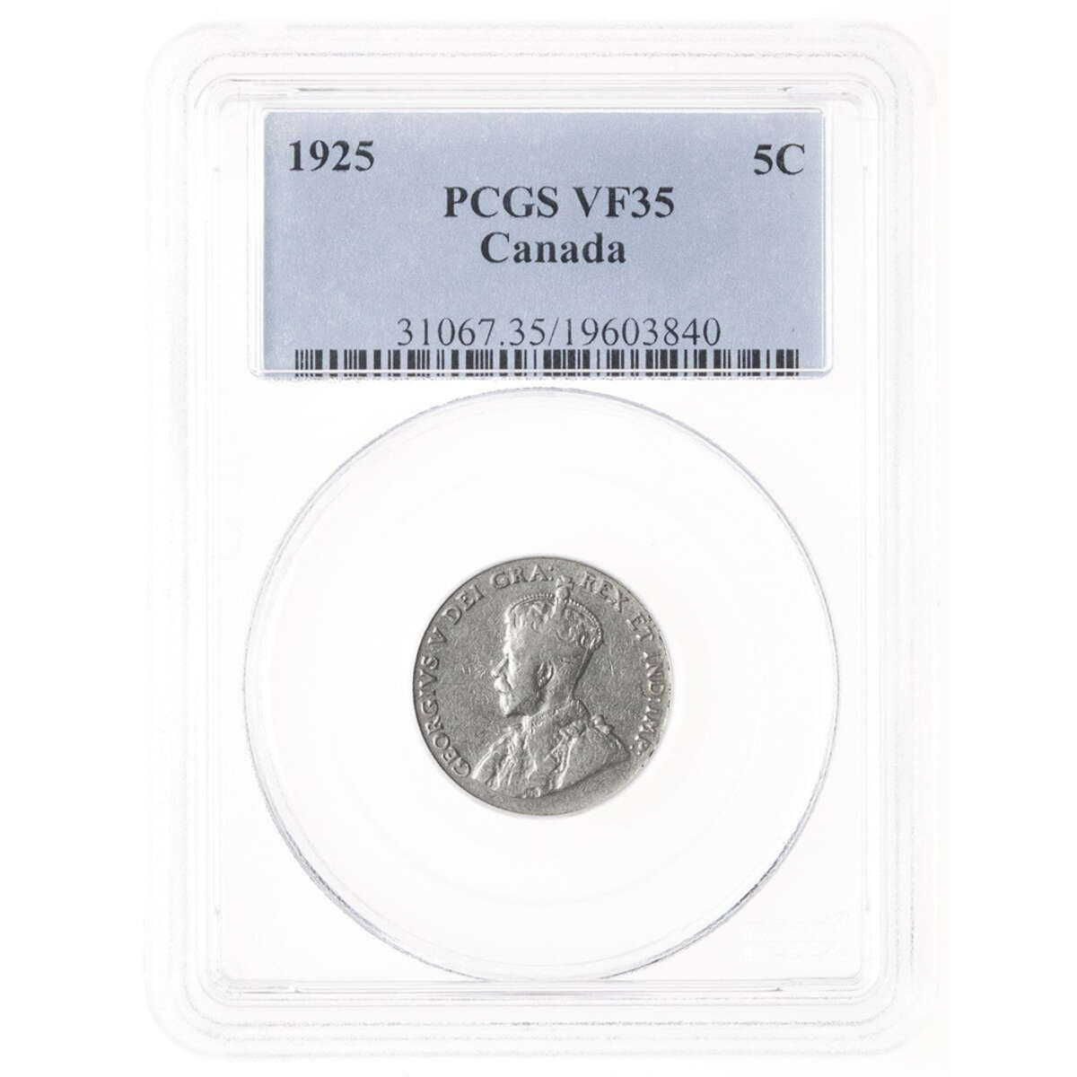 5 cent 1925  PCGS VF-35