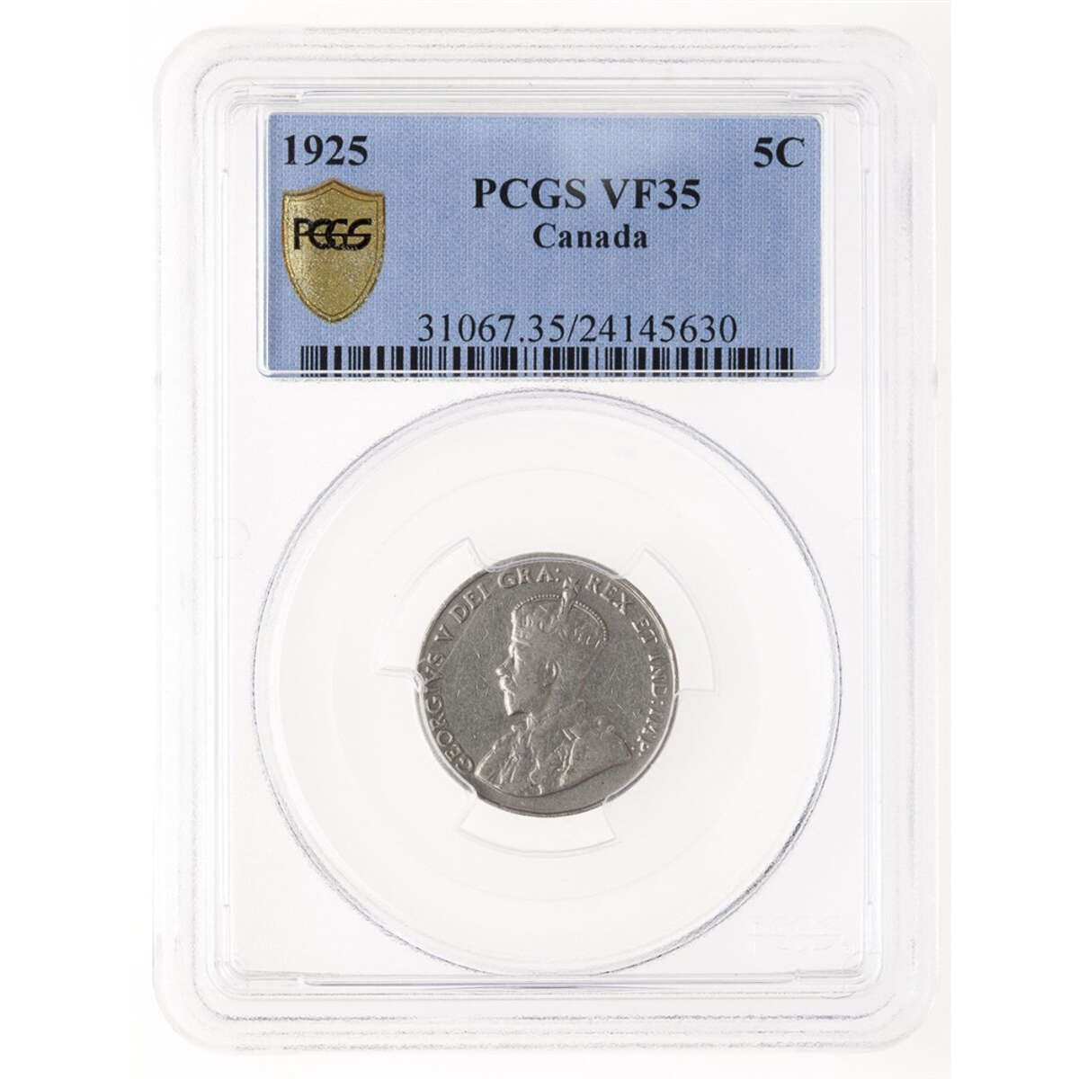 5 cent 1925  PCGS VF-35