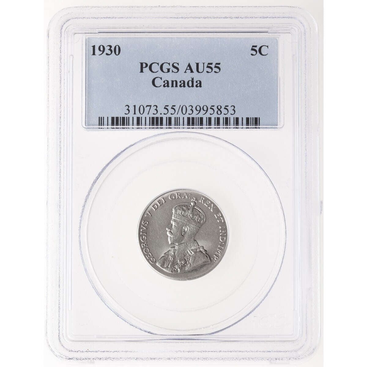 5 cent 1930  PCGS AU-55