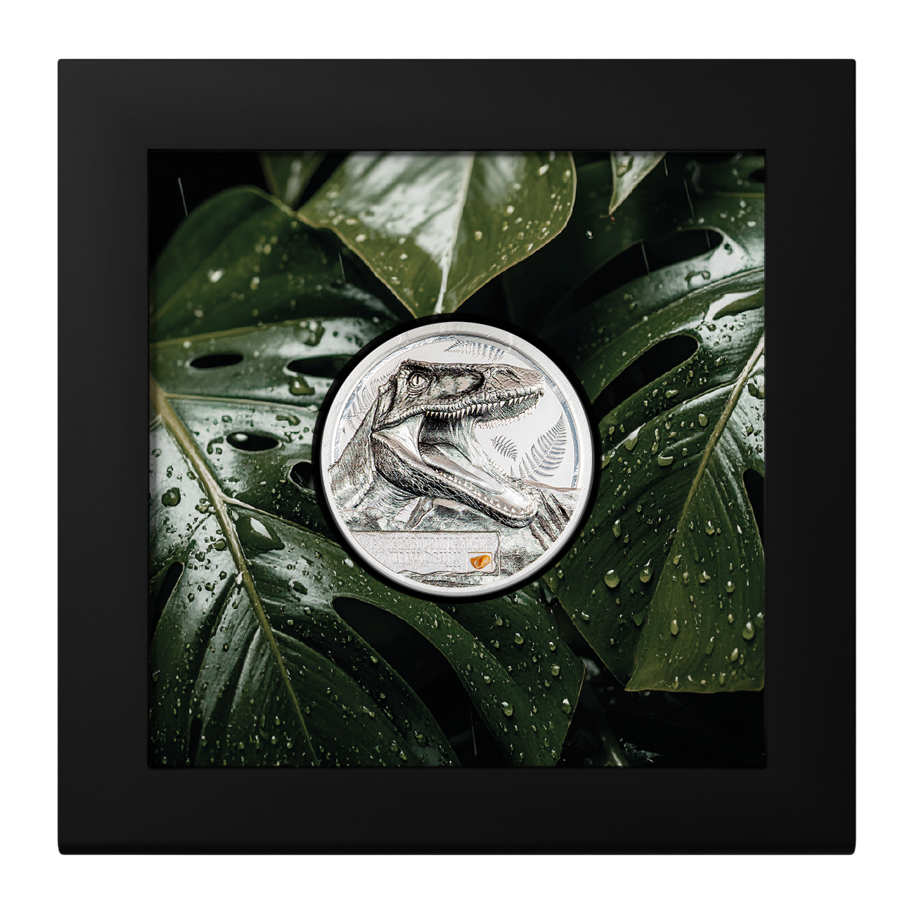2026 $5 Jurassic Relics: Carcharodontosaurus - Pure Silver Coin