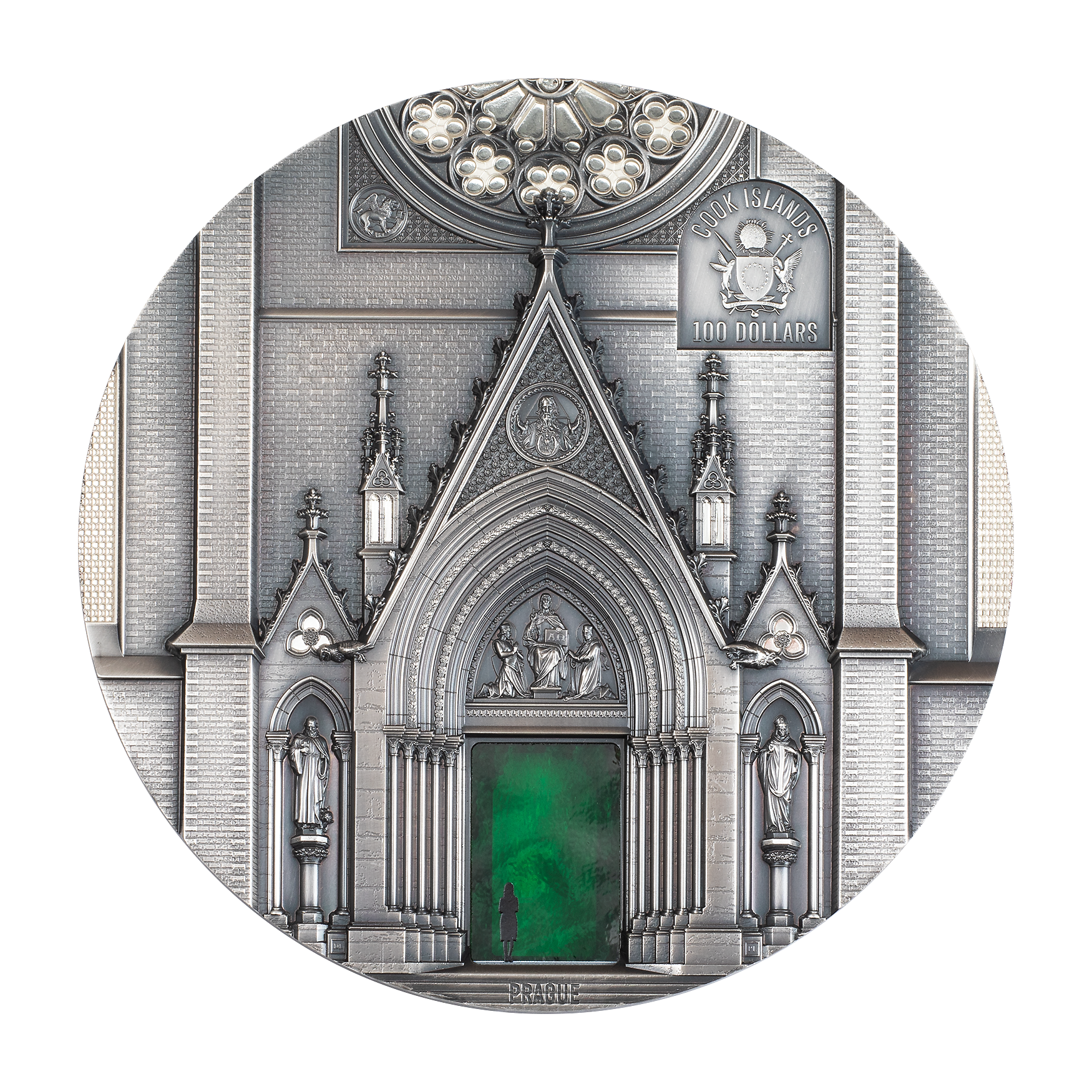 2026 $100 Tiffany Art: Milan x Prague - Pure Silver Kilo Coin