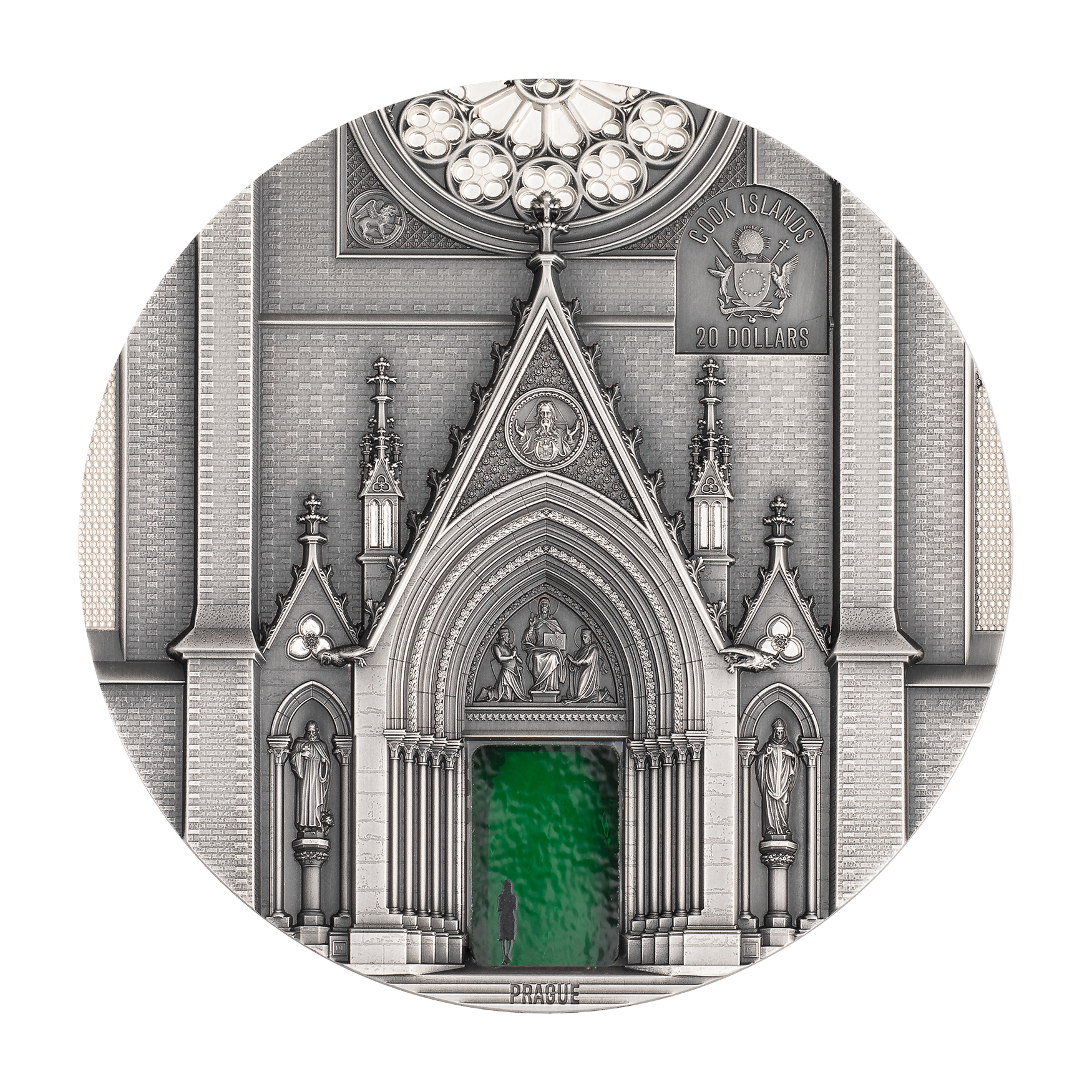 2026 $20 Tiffany Art: Milan x Prague - Pure Silver Coin