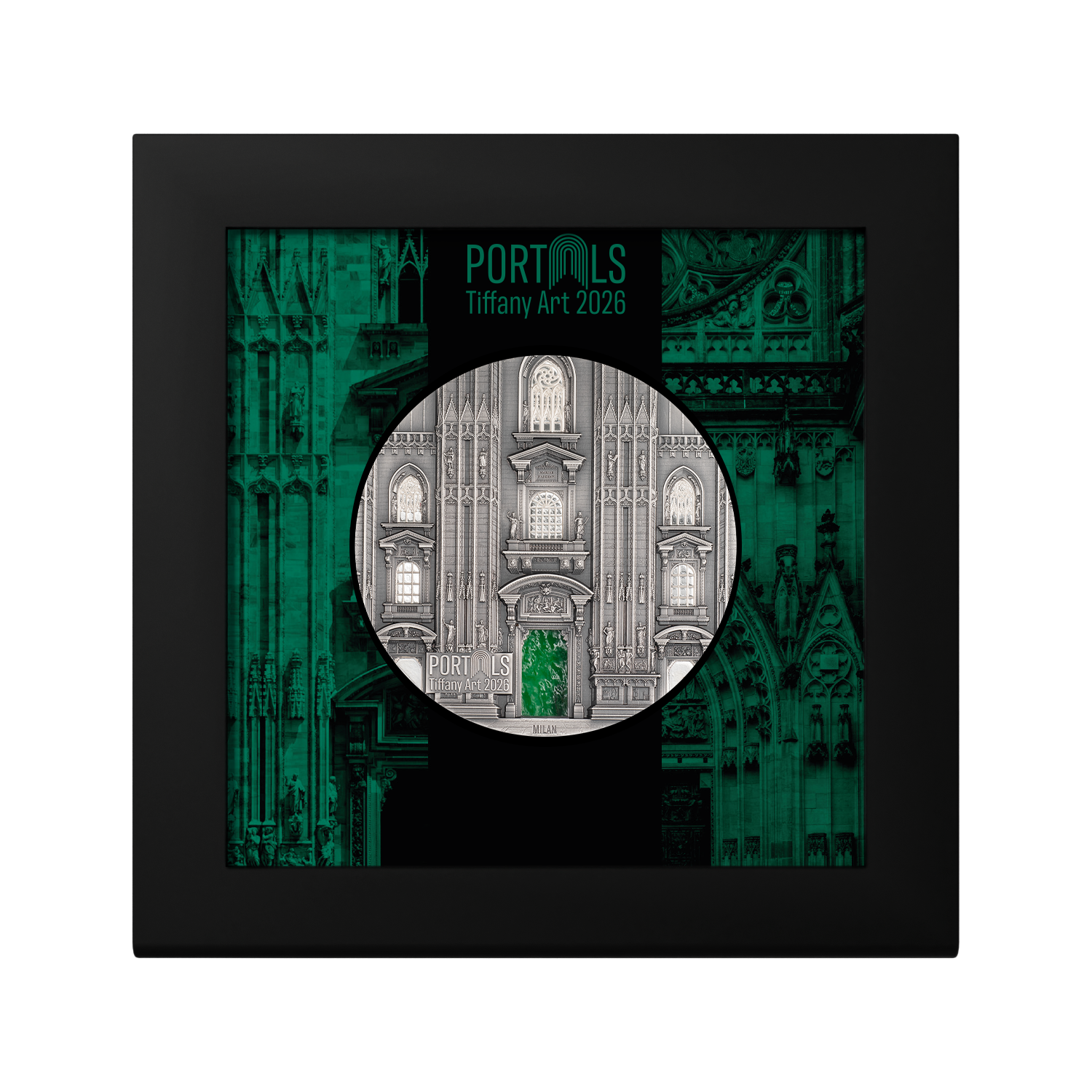2026 $20 Tiffany Art: Milan x Prague - Pure Silver Coin