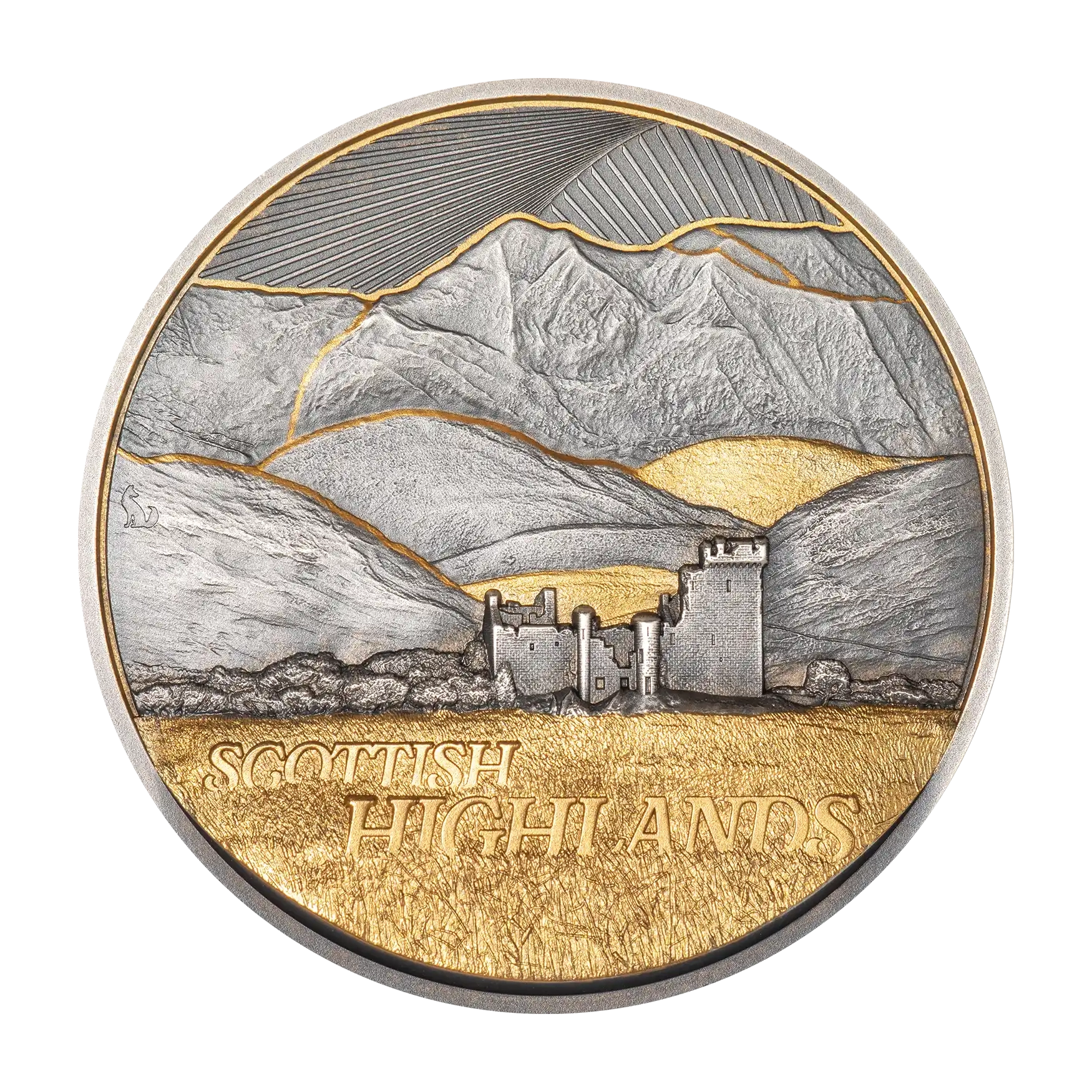 2026 $10 Golden Landscapes: Scottish Highlands - Pure Silver Coin