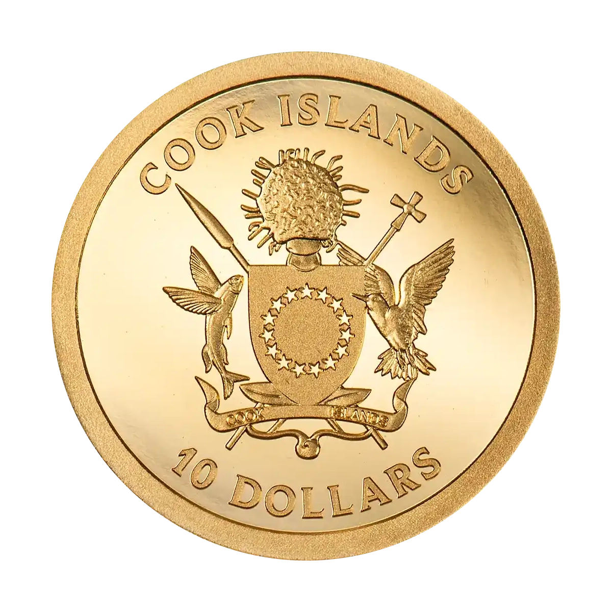 2026 $10 Four Leaf Clover: Gold Luck - Pure Gold Coin
