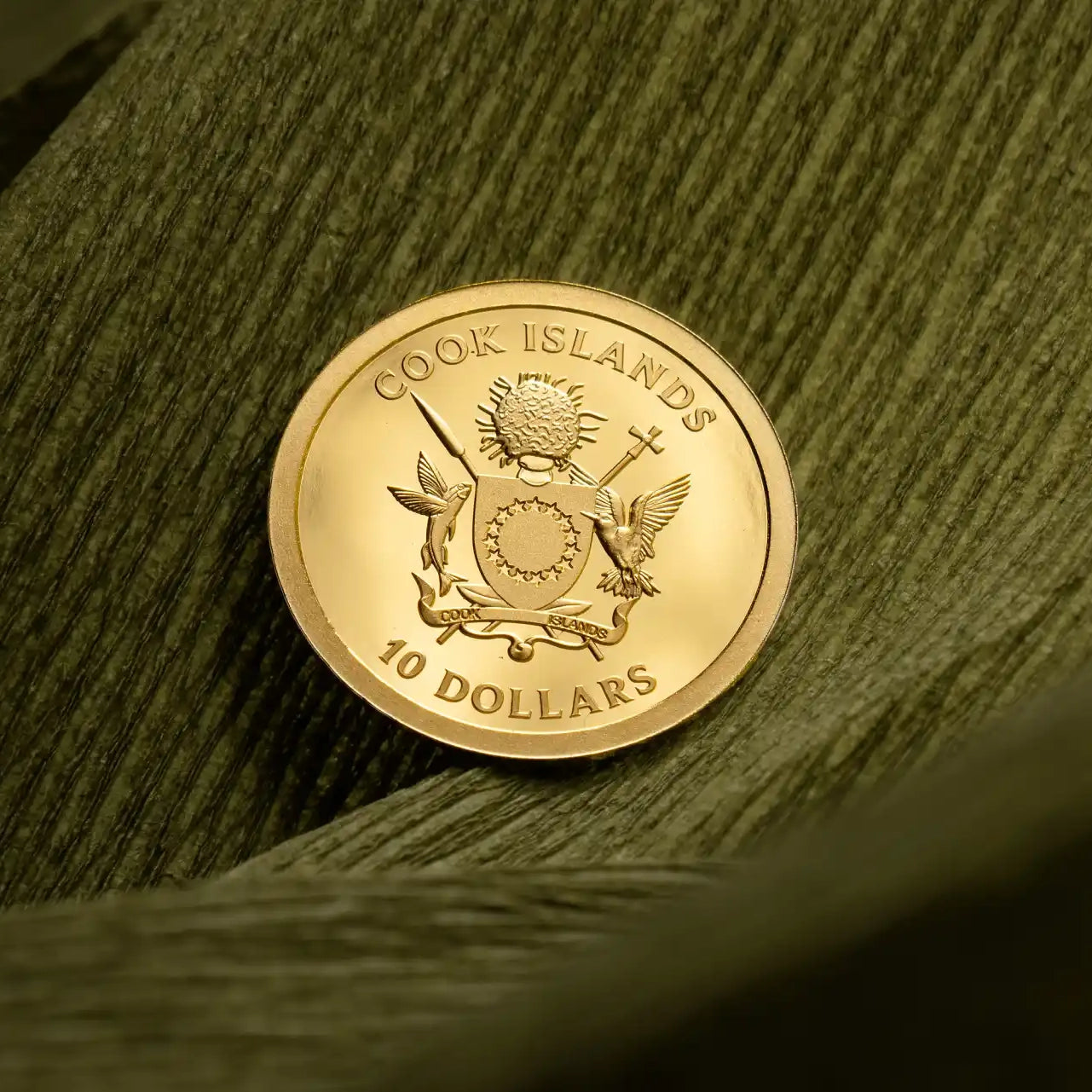 2026 $10 Four Leaf Clover: Gold Luck - Pure Gold Coin