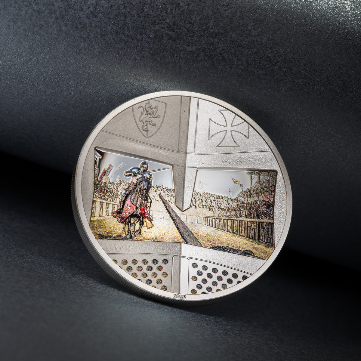 2026 $5 Knight Games: Jousting - Pure Silver Coin