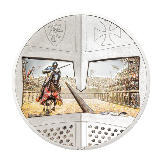 2026 $5 Knight Games: Jousting - Pure Silver Coin
