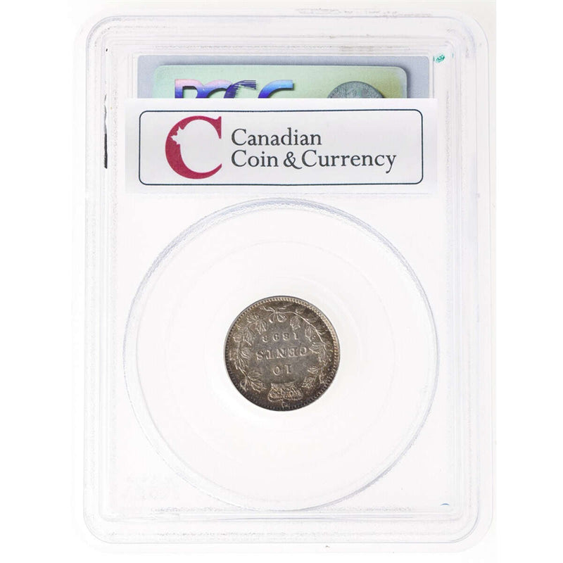10 cent 1898 Obv 6 PCGS AU-55