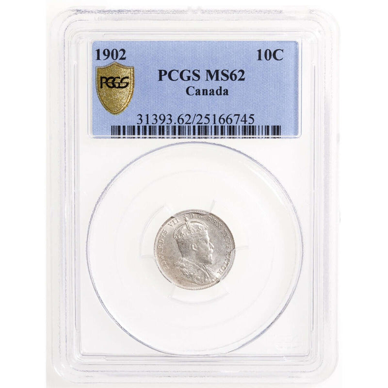 10 cent 1902  PCGS MS-62