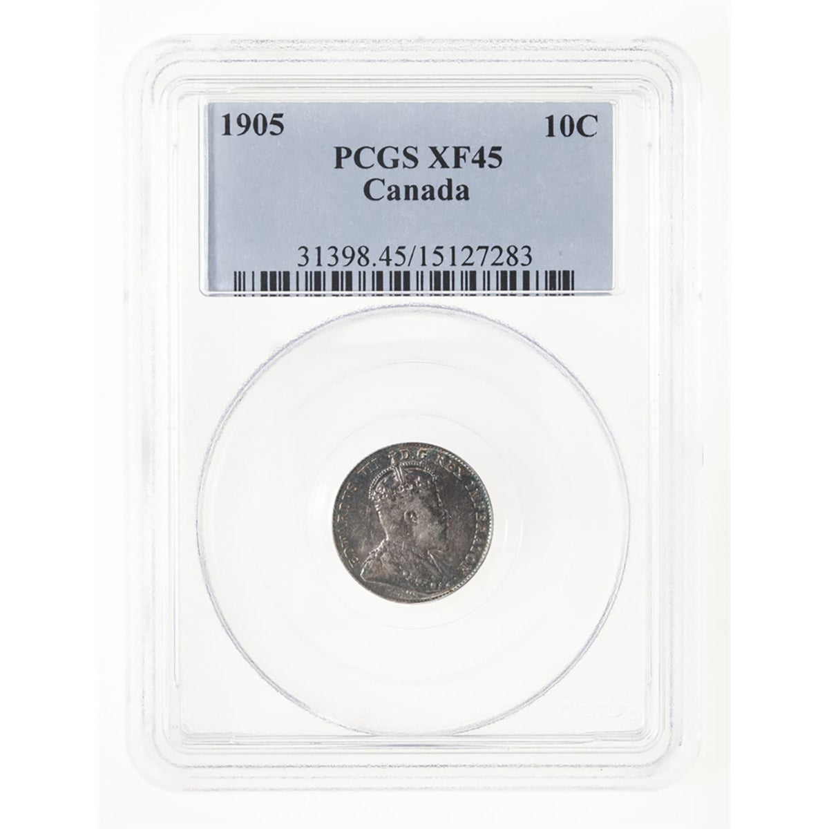 10 cent 1905  PCGS EF-45