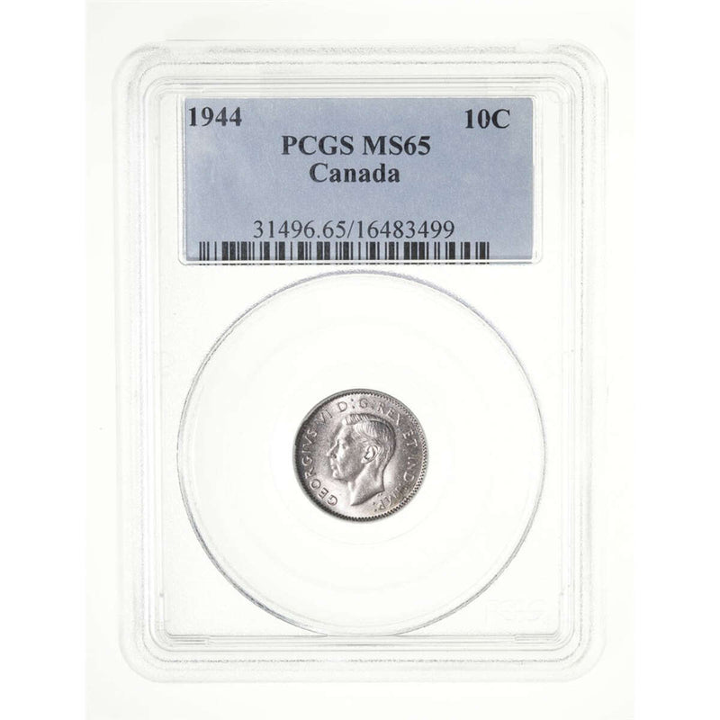 10 cent 1944  PCGS MS-65