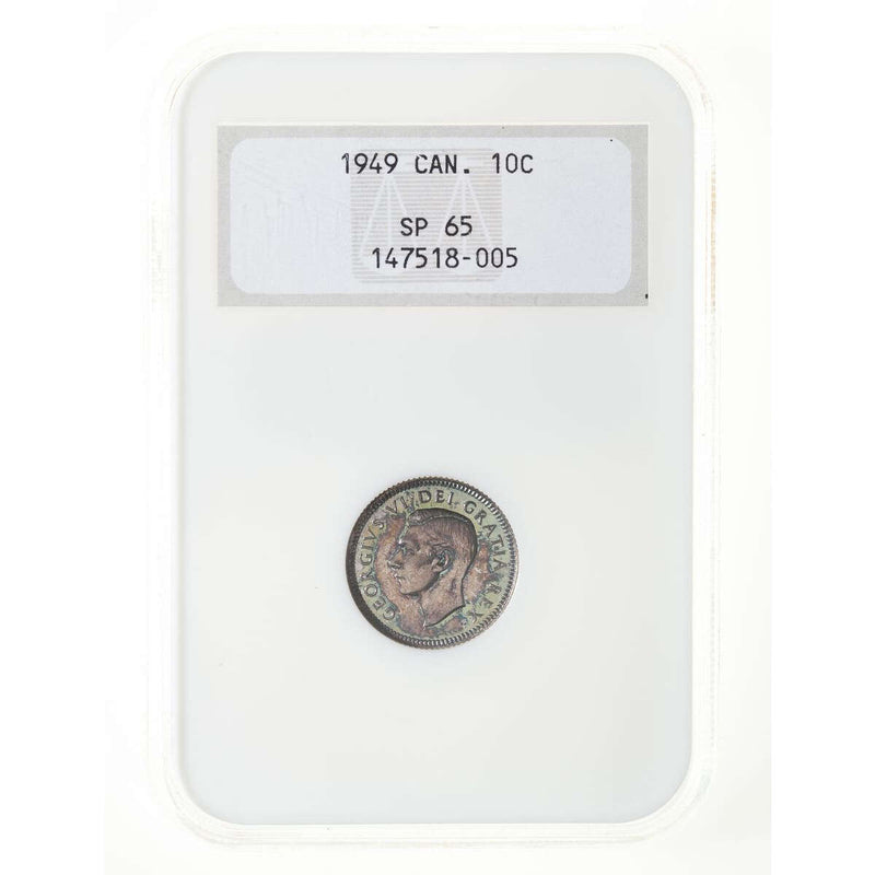 10 cent 1949  NGC SP-65