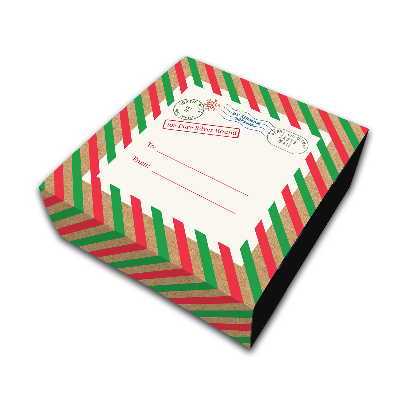 Santa's Workshop - 1 oz Pure Silver Round