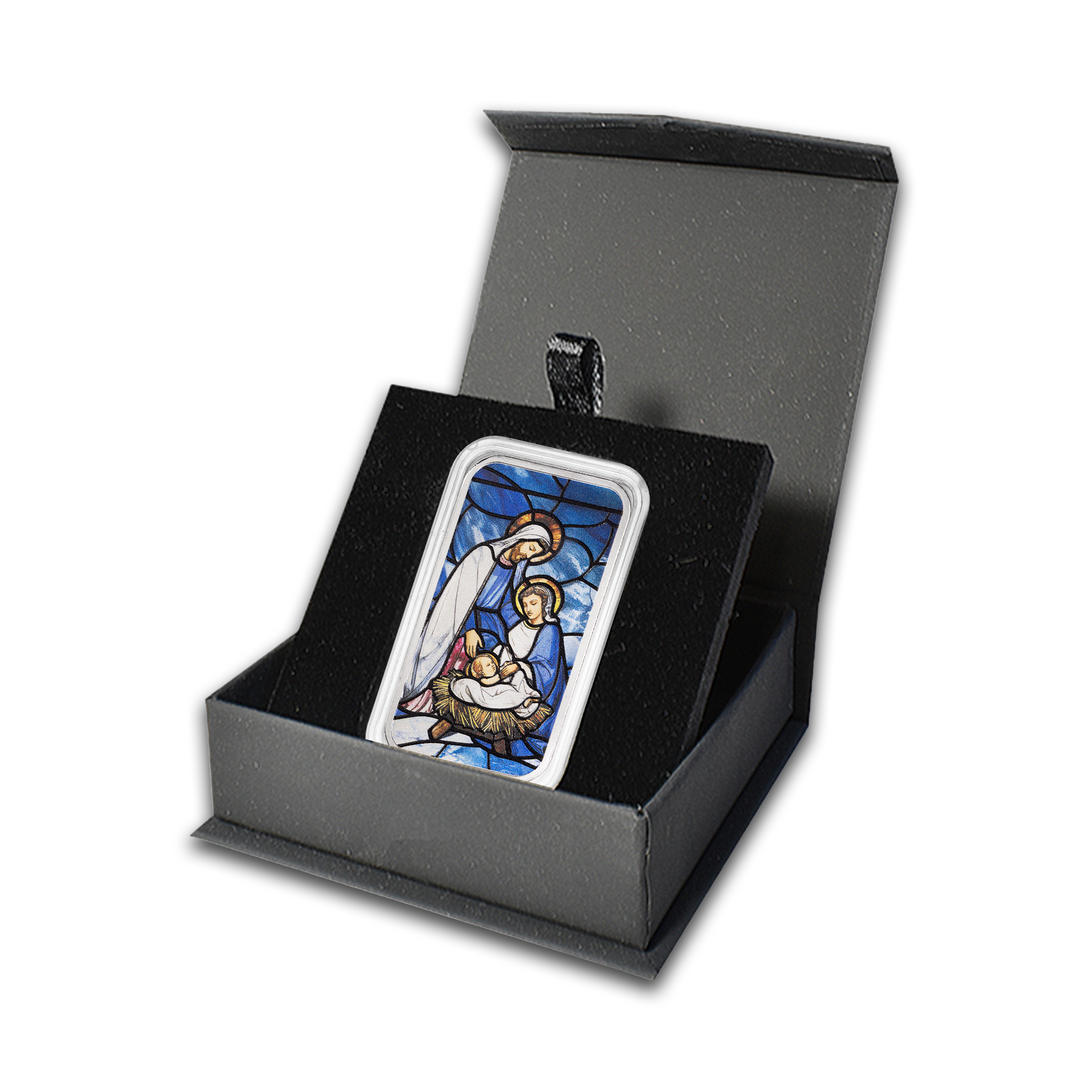 Holiday Nativity - 1 oz Pure Silver Bar