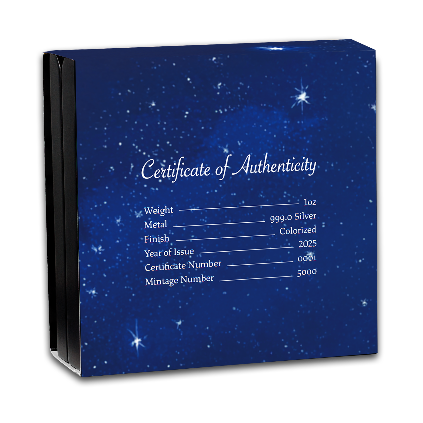 Holiday Nativity - 1 oz Pure Silver Bar