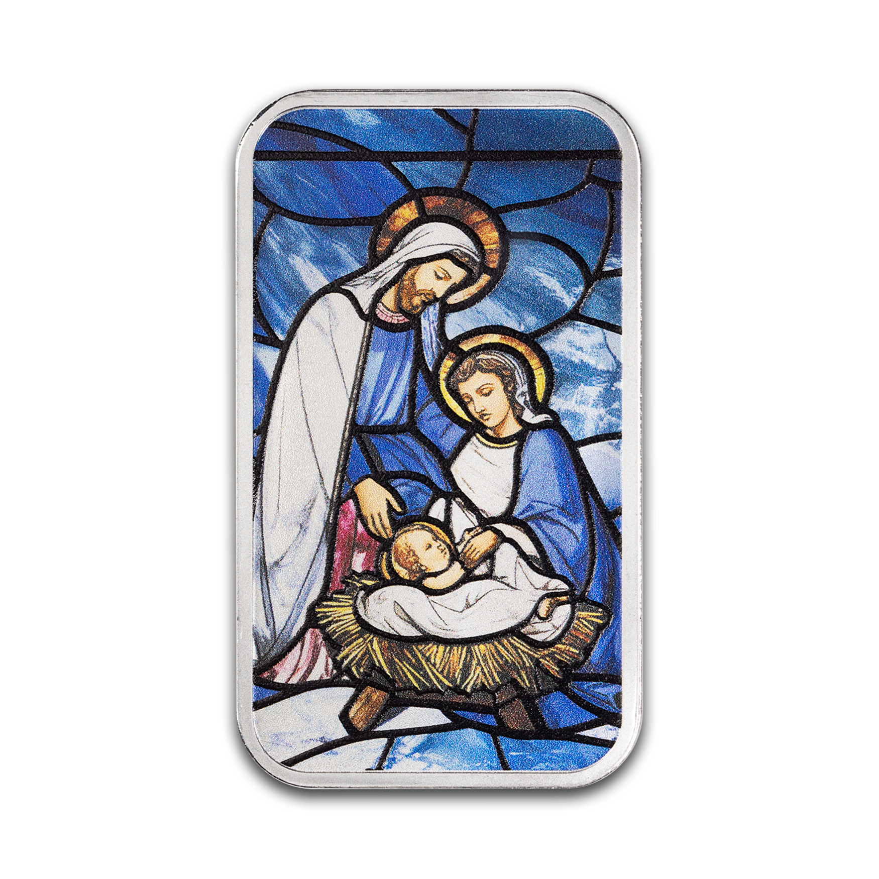 Holiday Nativity - 1 oz Pure Silver Bar