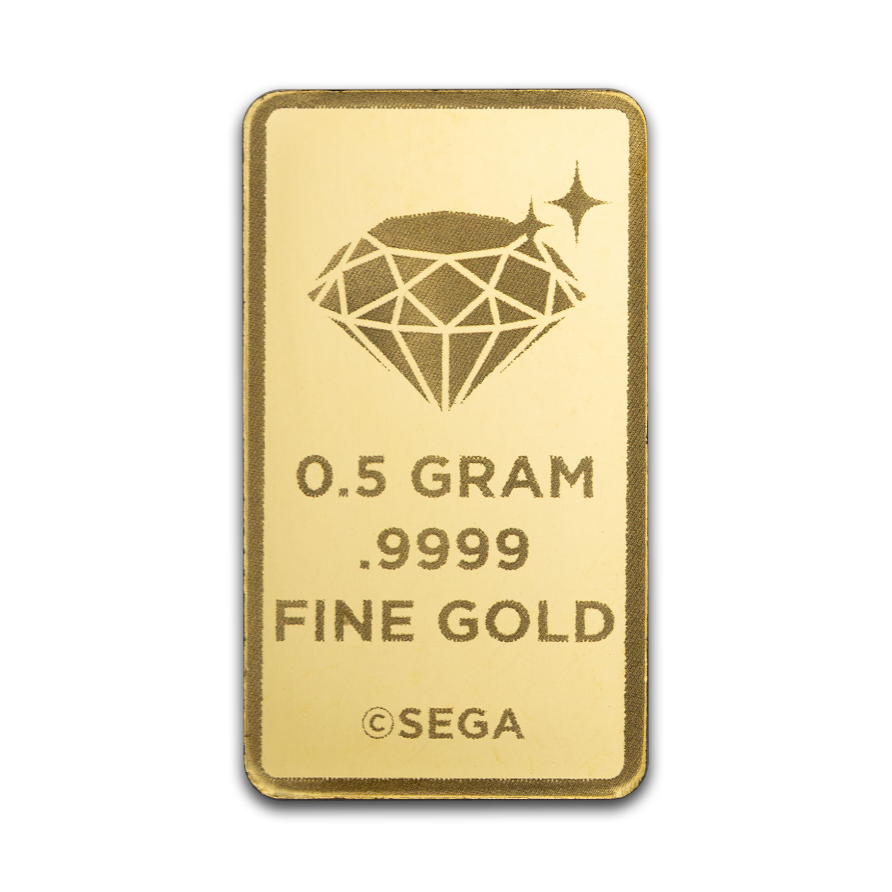 Sonic the Hedgehog 35th Anniversary 0.5g Pure Gold Bar