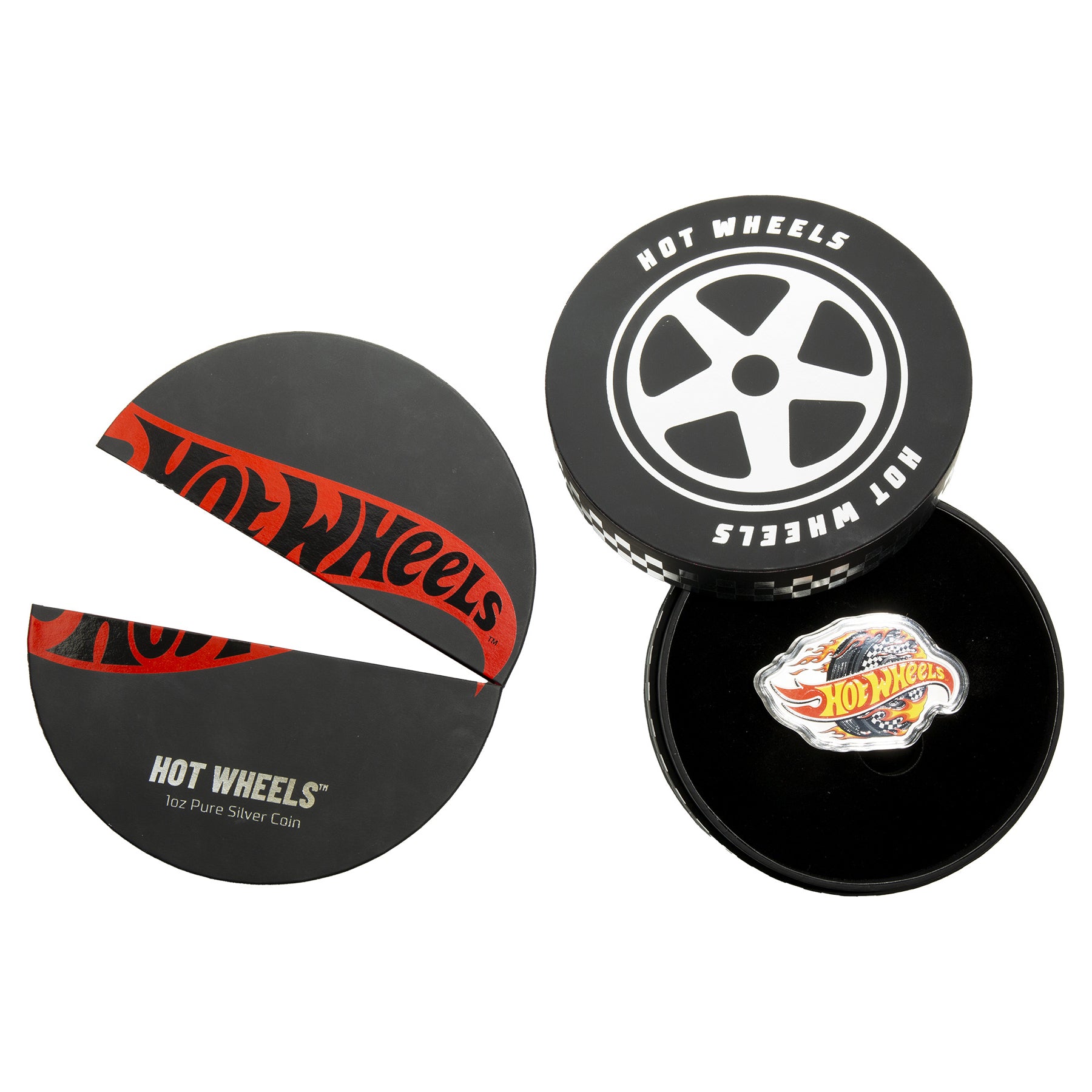 2025 $2 Hot Wheels: Burning Tire - Pure Silver Coin