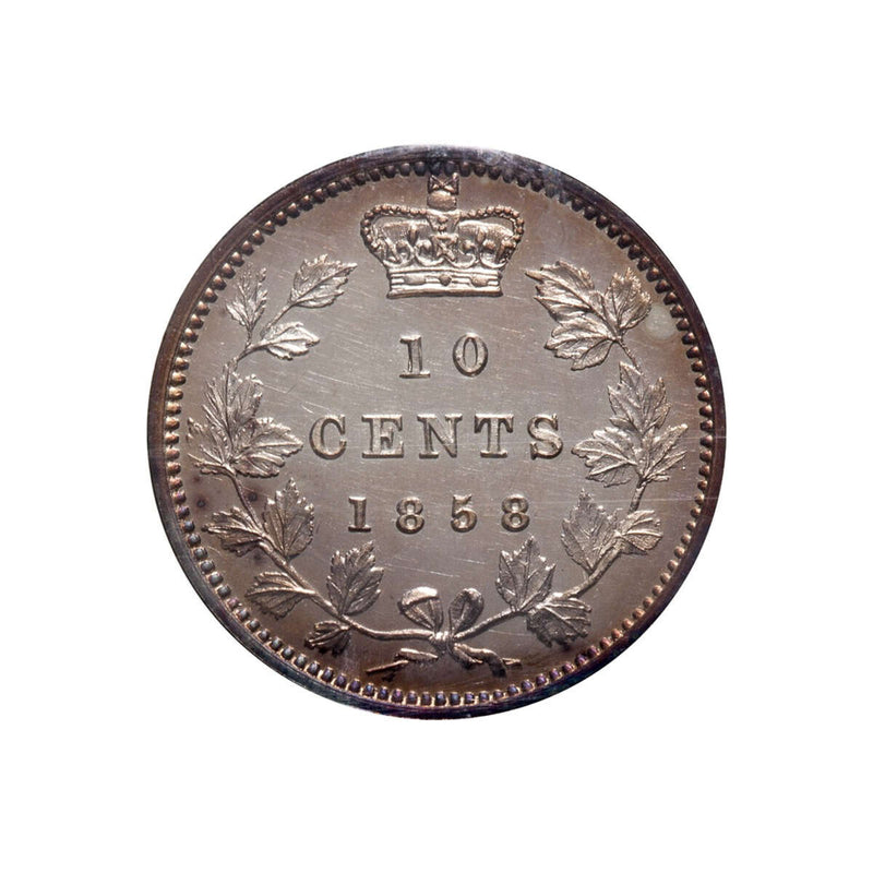 10 cent 1858  ICCS SP-65