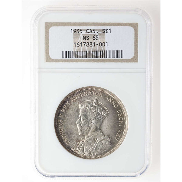 1 Dollar 1935  NGC MS-65