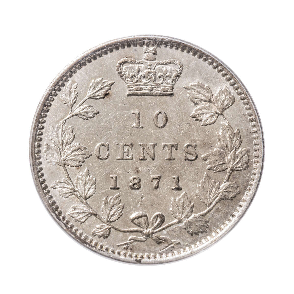 10c 1871 AU-55