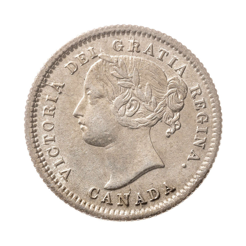 10 cent 1871H  ICCS EF-40