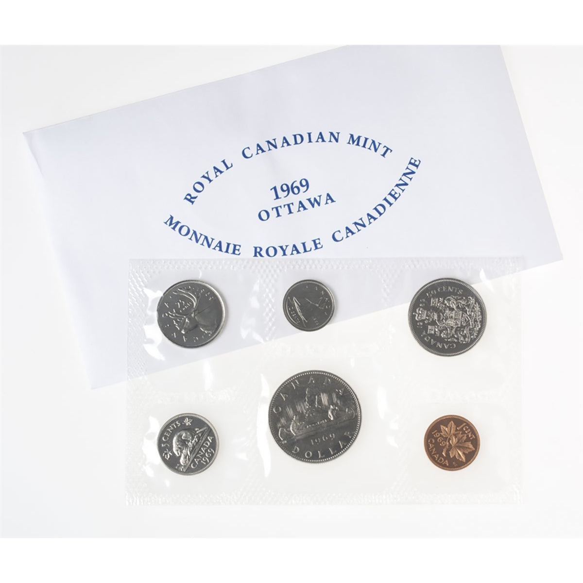 1969 Proof-Like Brilliant Uncirculated Set