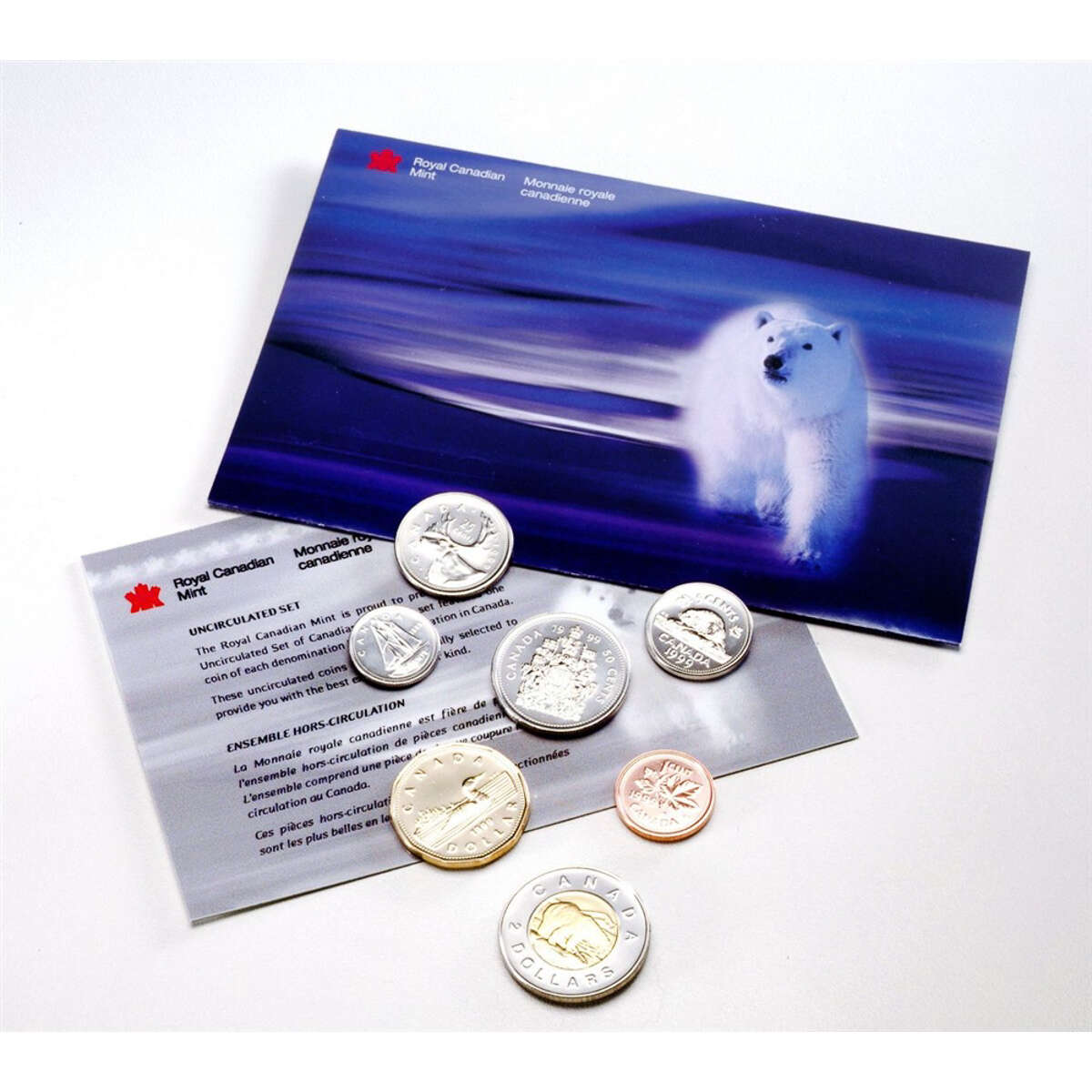 1999 Proof-Like Brilliant Uncirculated Set - Polar Bear