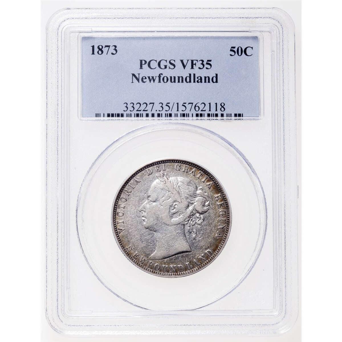 NFLD 50 cent 1873  PCGS VF-35