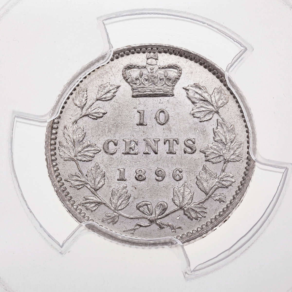 10c 1896 AU-58