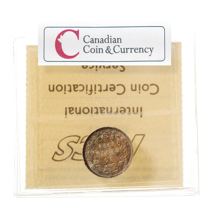 10 cent 1901  ICCS AU-50