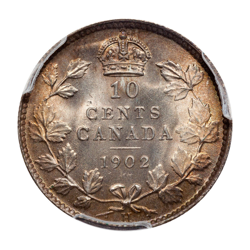 10 cent 1902H  PCGS MS-65