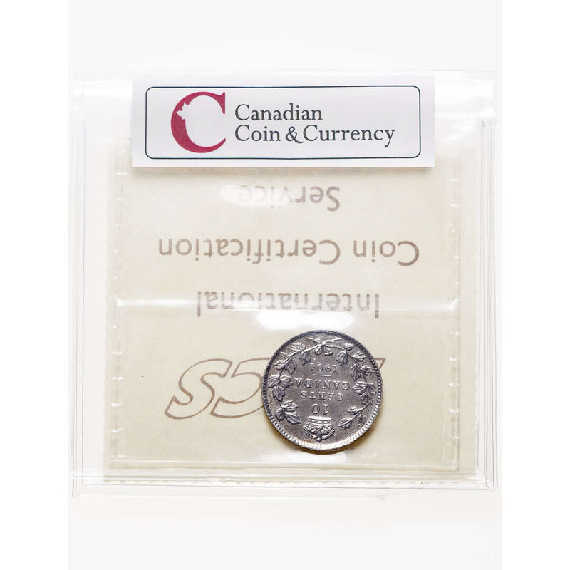 10 cent 1904  ICCS AU-55