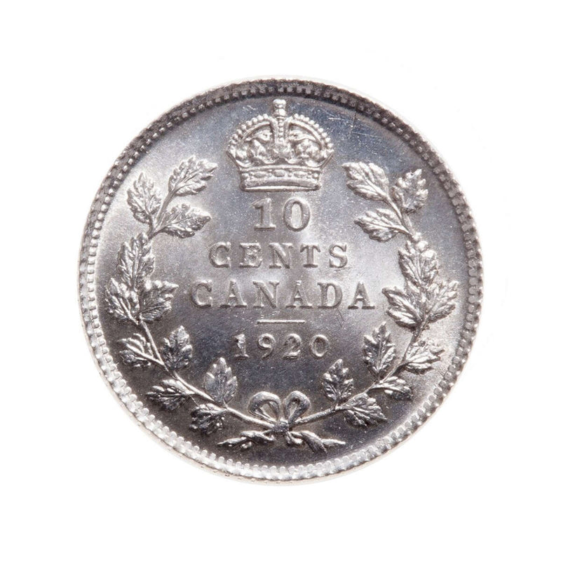 10 cent 1920  ICCS MS-65