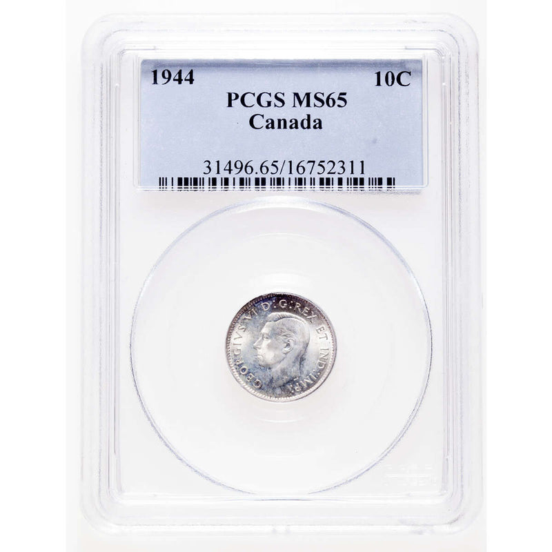 10 cent 1944  PCGS MS-65