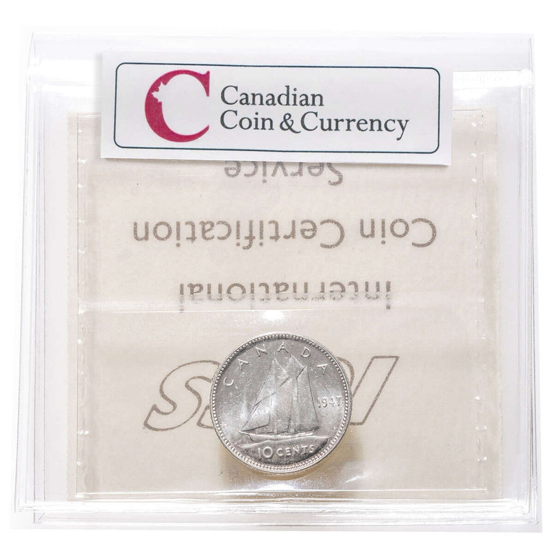 10 cent 1947  ICCS MS-65