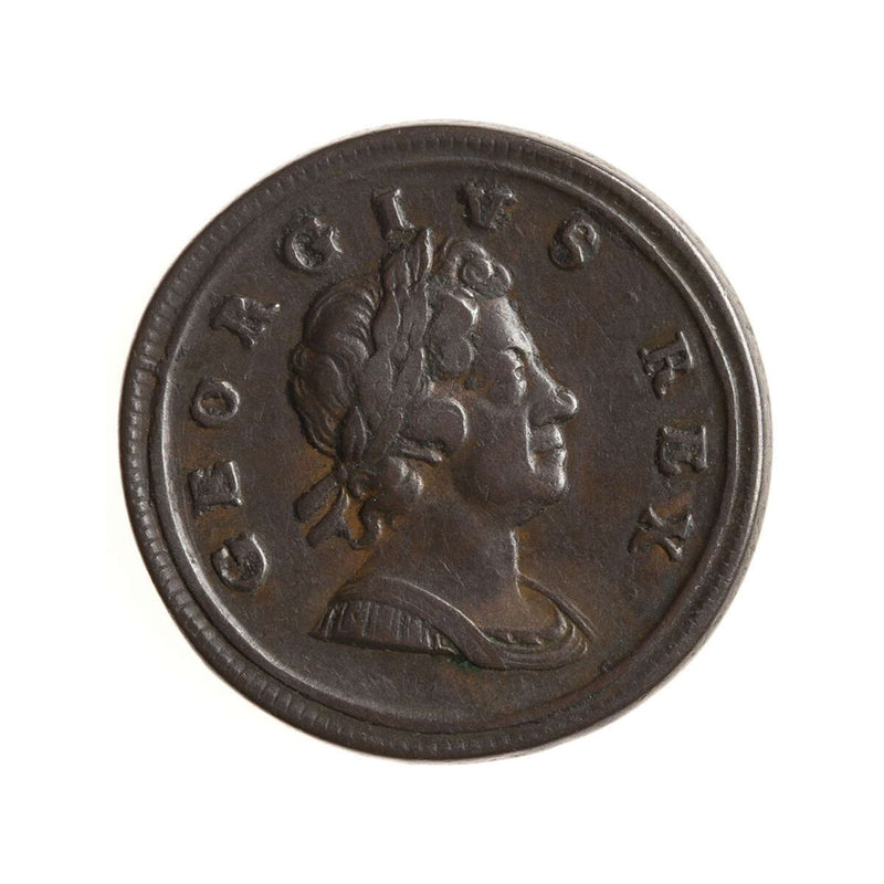 Great Britain Half Penny 1717 George I VF-20