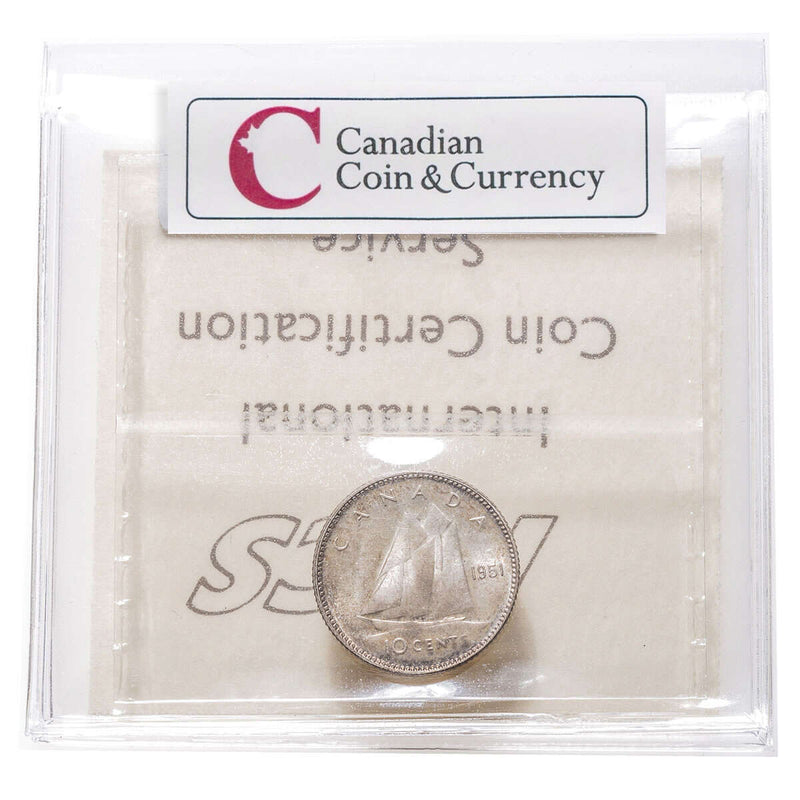 10 cent 1951  ICCS MS-65