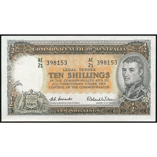Australia 10 Shillings 1965  EF