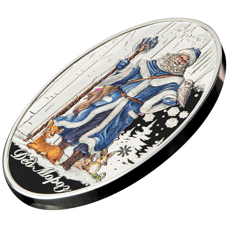2022 $5 Father Frost Matroyshka Nesting Doll - Pure Silver Coin