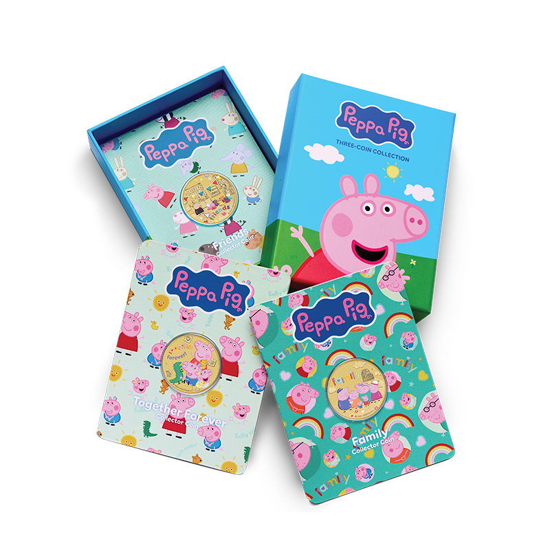 2026 $1 Peppa Pig 3-Coin Collection