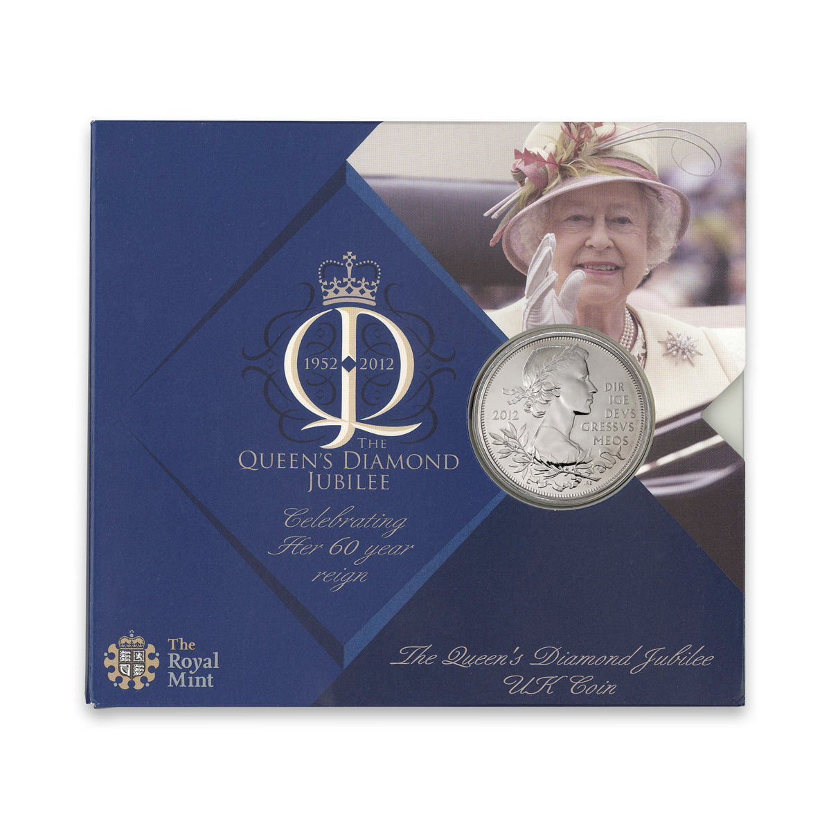 2012 $5 The Queens Diamond Jubilee - Commemorative Coin