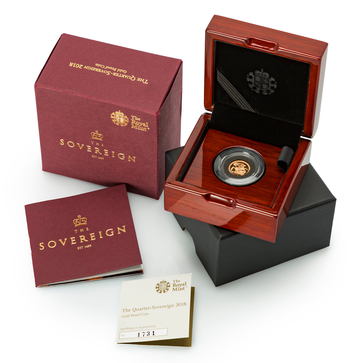 2018 Gold Proof Quarter Sovereign