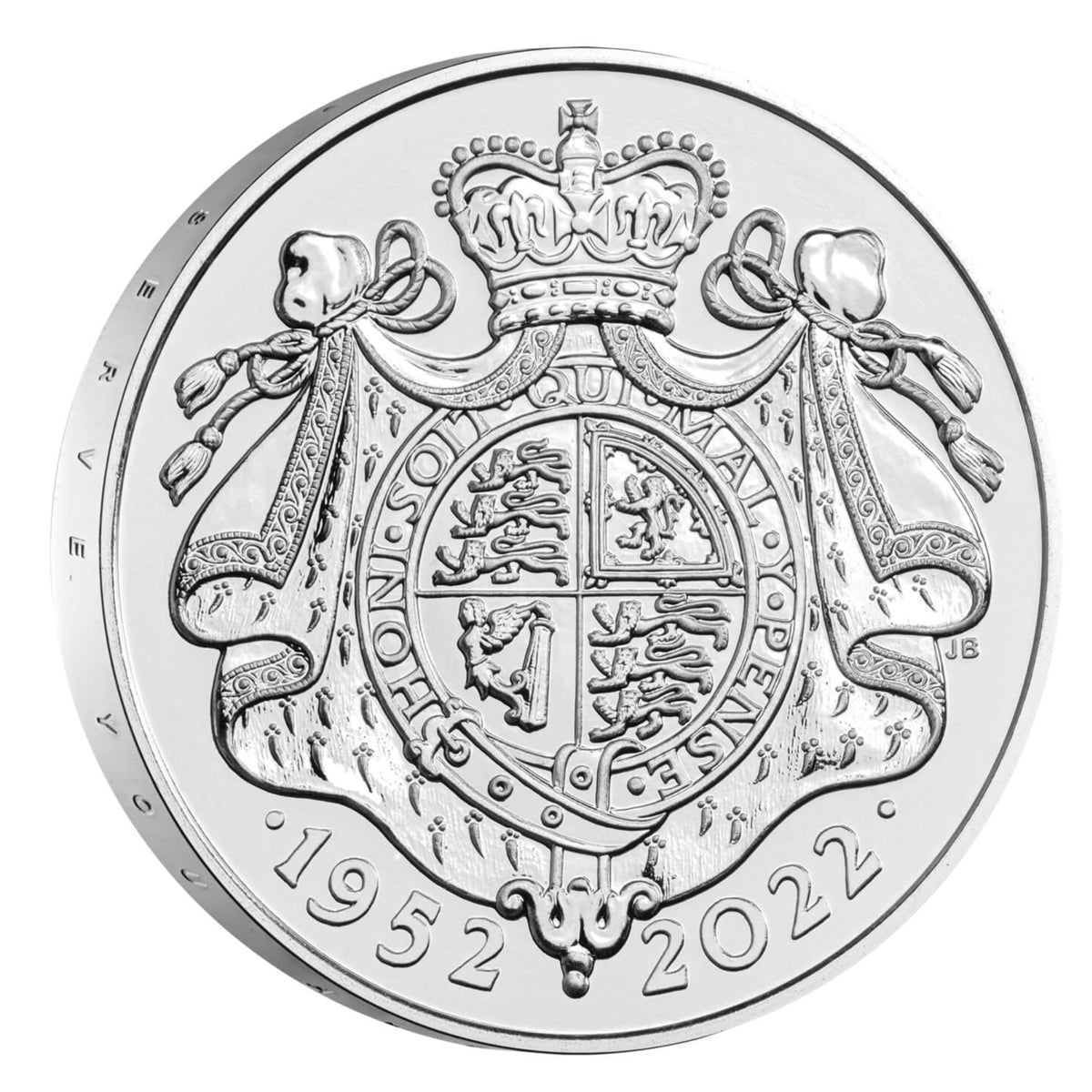 2022 5 Pounds Her Majesty Queen Elizabeth II - BU Coin