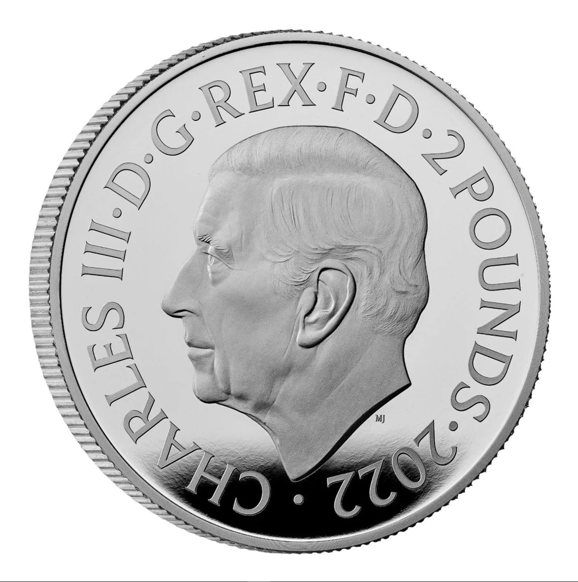 2022 2 Pounds Her Majesty Queen Elizabeth II - Pure Silver Coin