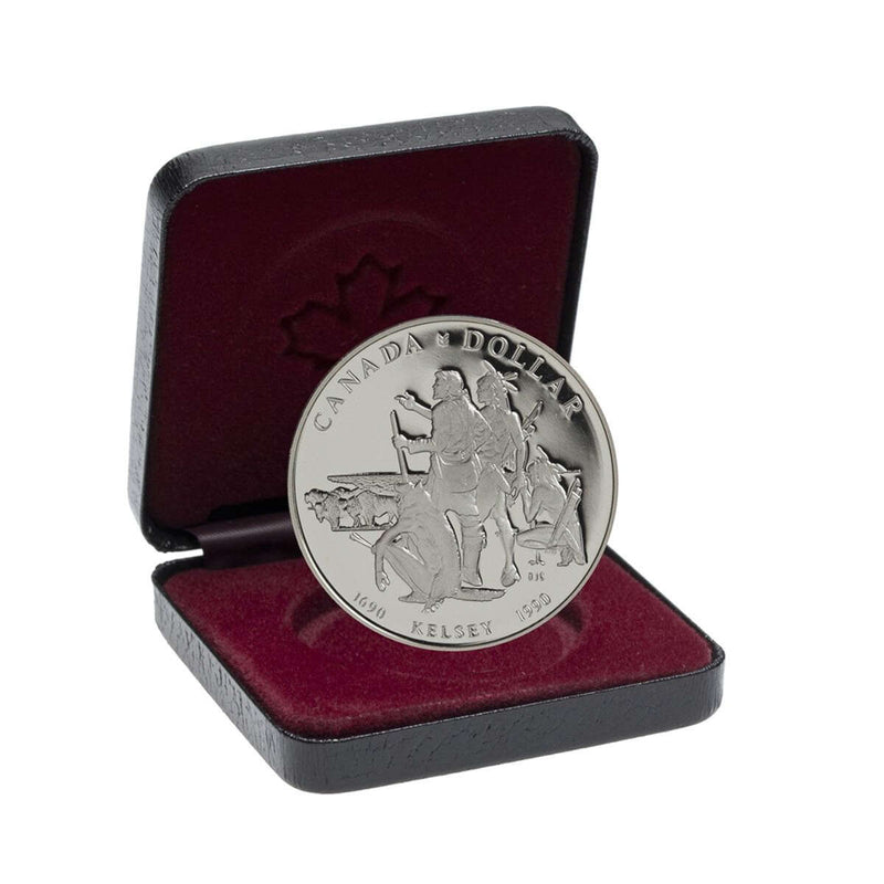 1990 $1 Henry Kelsey Tricentennial - Silver Dollar Proof